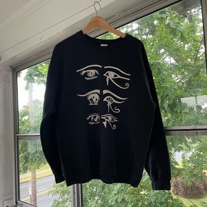 Cult Days Eye of Horus Anime crewneck sweatshirt